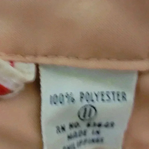 Vintage Sherbet Orange Western Cut Button Up Blouse - Picture 8 of 8